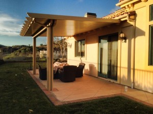 Aluminum Wood Patio Covers and Awning Installations in Redlands CA.